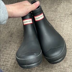 Hunter Black Rain Boots